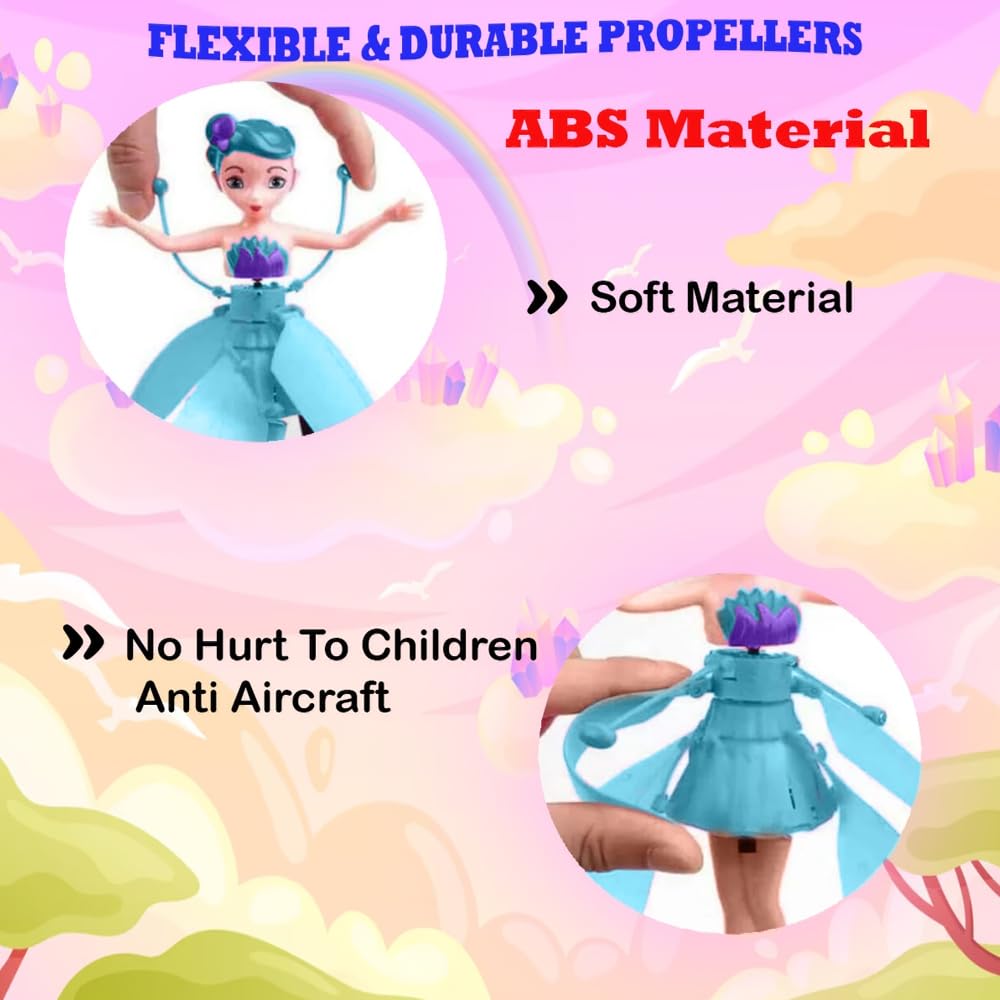 Flying Princess Fairy Toy – Rechargeable AeroCraft Doll for Kids