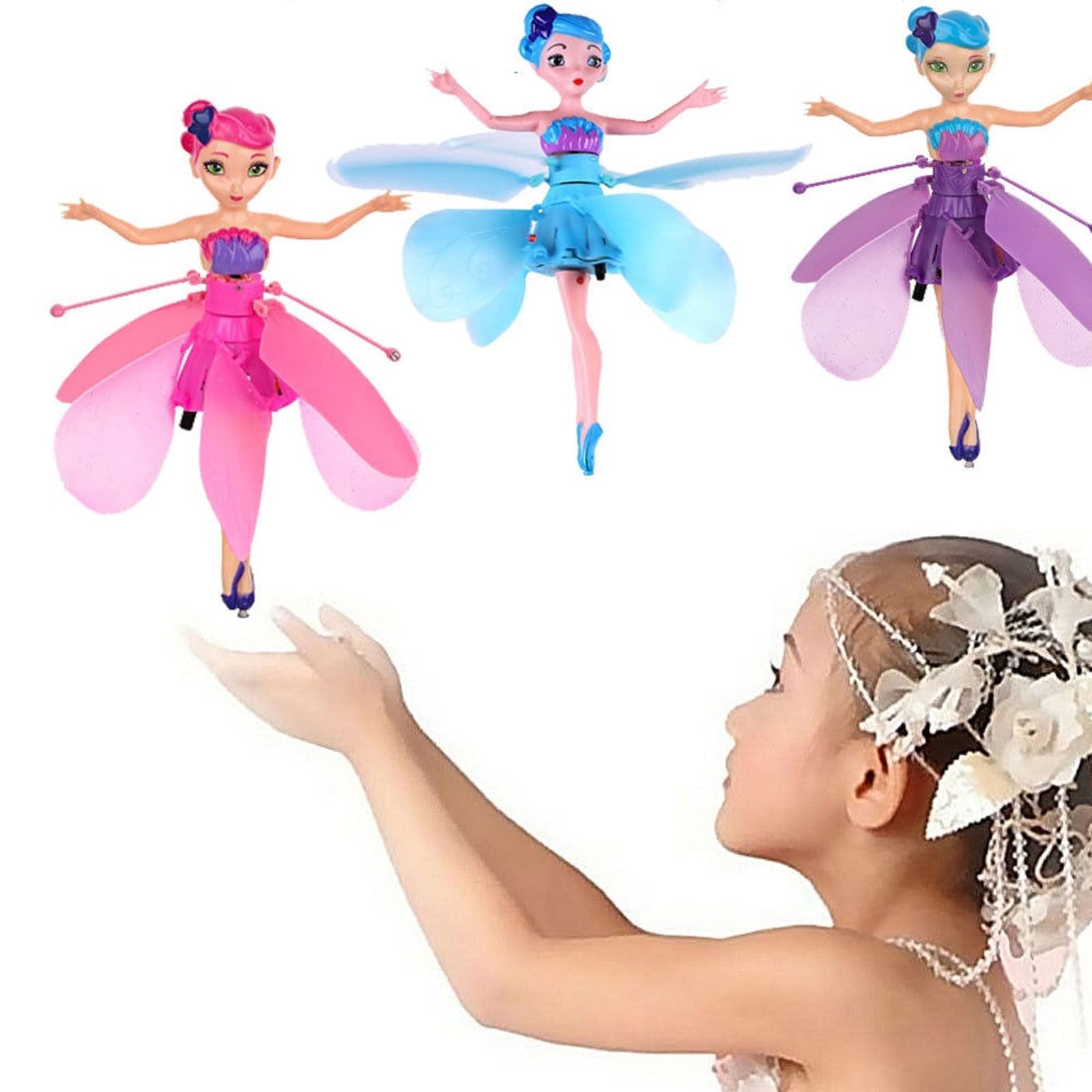 Flying Princess Fairy Toy – Rechargeable AeroCraft Doll for Kids